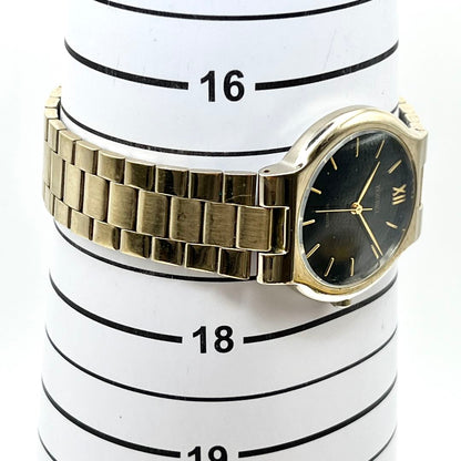 Forbel Analog Quartz Men フォーベル Watch ブラック ゴールド [For Parts / Junk]