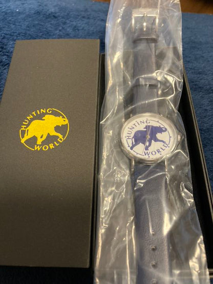 Hunting World HW-03-SBL Analog Quartz Men