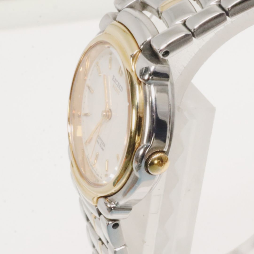 Citizen EXCEED Analog Quartz Women Battery Replaced Working Item 美品