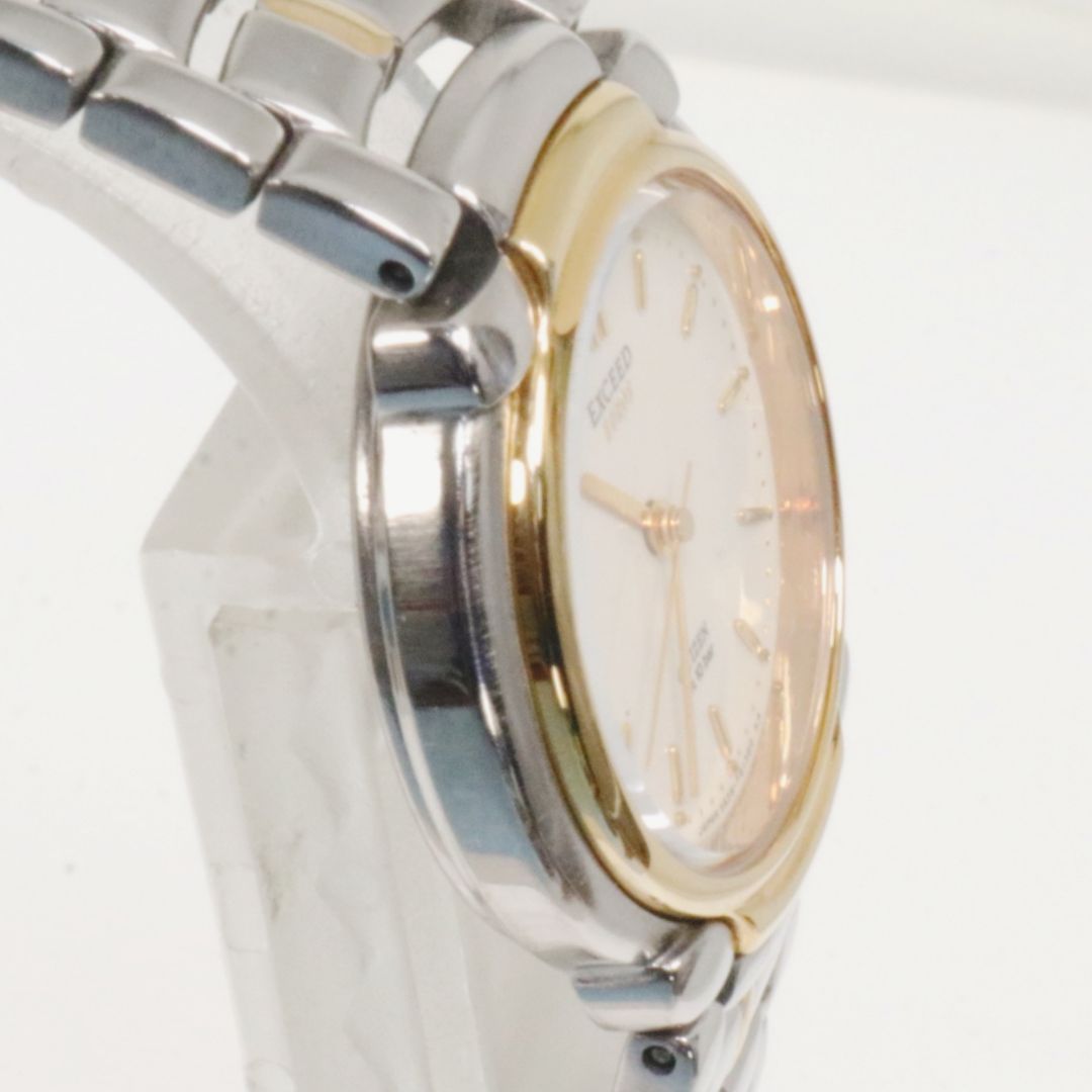 Citizen EXCEED Analog Quartz Women Battery Replaced Working Item 美品