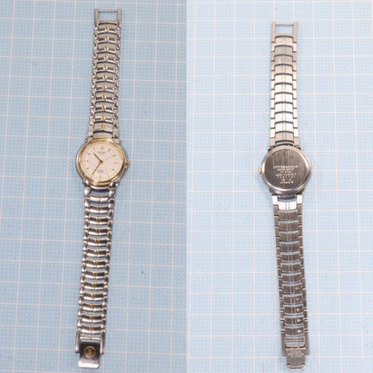 Citizen EXCEED Analog Quartz Women Battery Replaced Working Item 美品