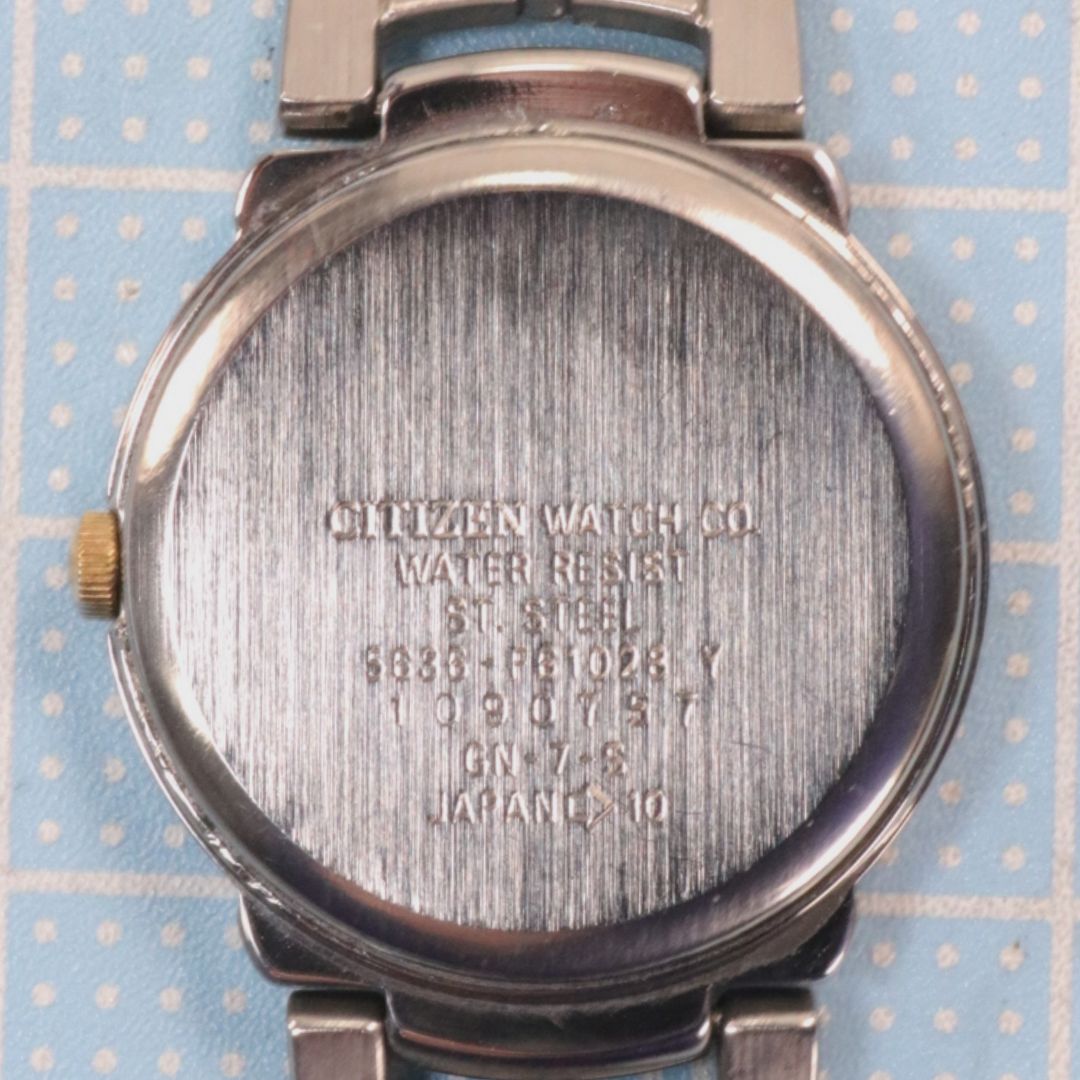 Citizen EXCEED Analog Quartz Women Battery Replaced Working Item 美品