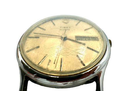 TIMEX Q Quartz Watch No Strap FOR PARTS