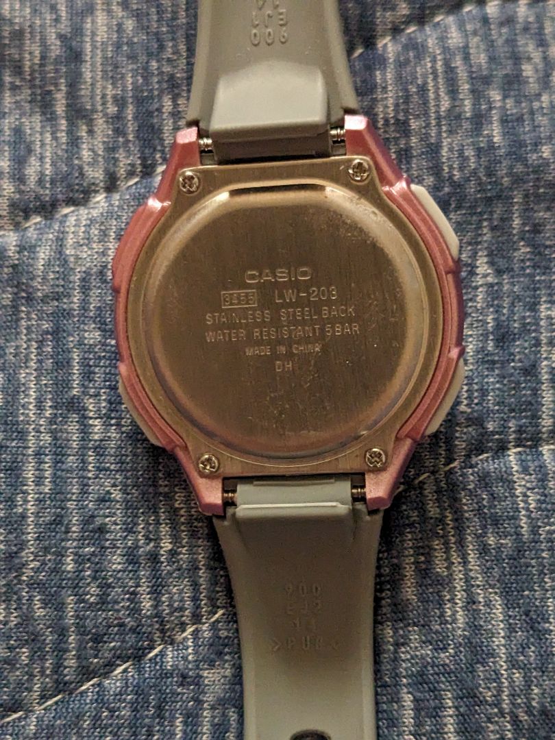Casio LW-203 Digital Quartz Women