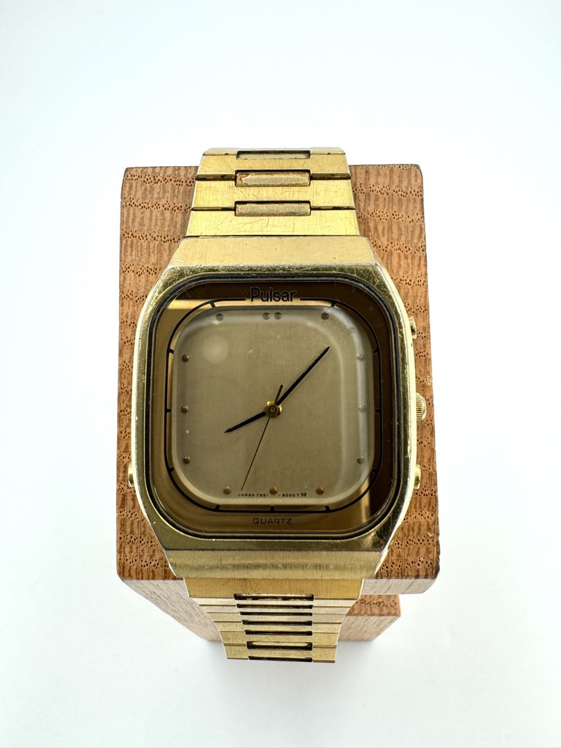 Pulsar Analog Quartz Men Watch For Parts