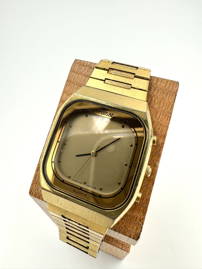 Pulsar Analog Quartz Men Watch For Parts