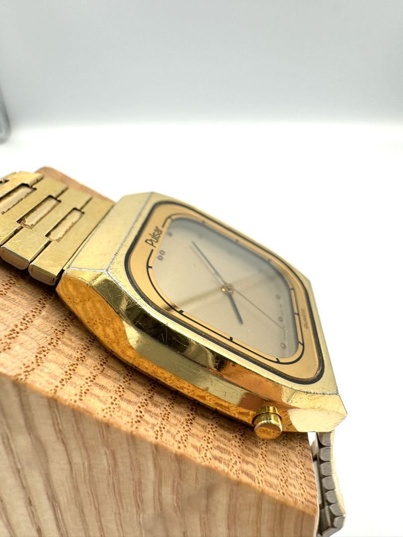 Pulsar Analog Quartz Men Watch For Parts