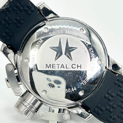 Metal Ch 4150.44 Analog Quartz Men Metal.Ch Chronometry Watch