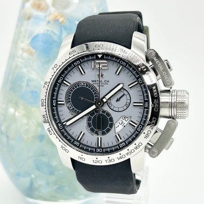 Metal Ch 4150.44 Analog Quartz Men Metal.Ch Chronometry Watch