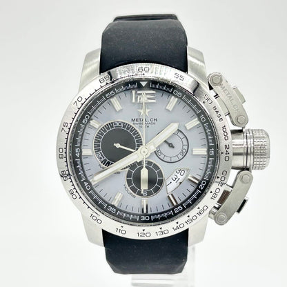 Metal Ch 4150.44 Analog Quartz Men Metal.Ch Chronometry Watch