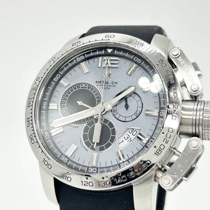 Metal Ch 4150.44 Analog Quartz Men Metal.Ch Chronometry Watch