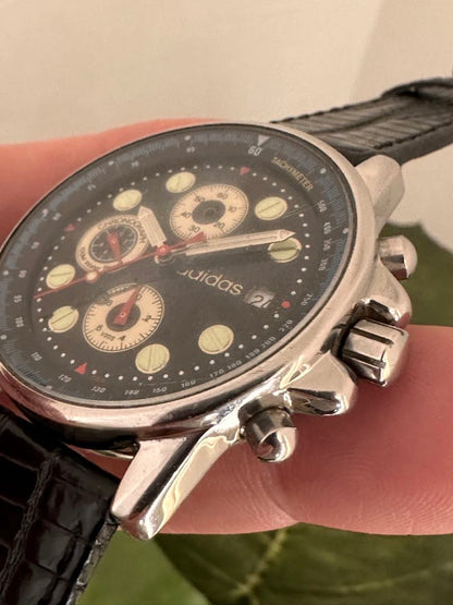 Adidas 10-0055B Analog Quartz Men アディダス 希少 レトロ Watch