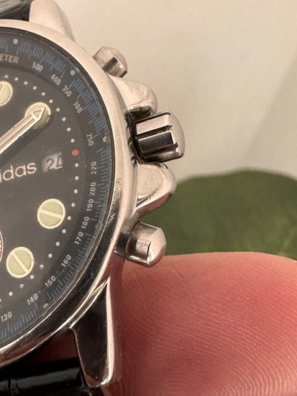 Adidas 10-0055B Analog Quartz Men アディダス 希少 レトロ Watch