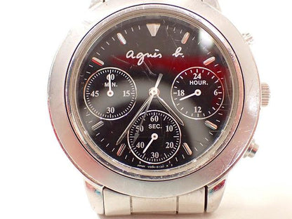 Agnes B. V654-6100 Analog Quartz Men
