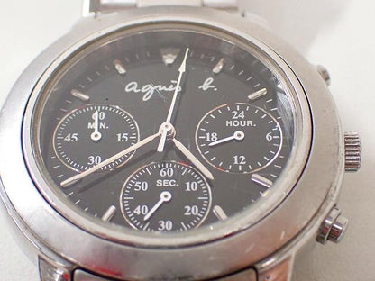 Agnes B. V654-6100 Analog Quartz Men