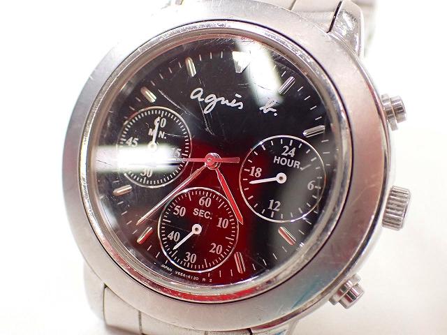 Agnes B. V654-6100 Analog Quartz Men