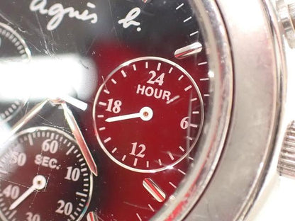 Agnes B. V654-6100 Analog Quartz Men