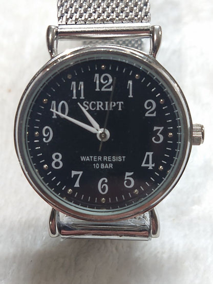 J-axis Script 10BAR Analog Quartz Women