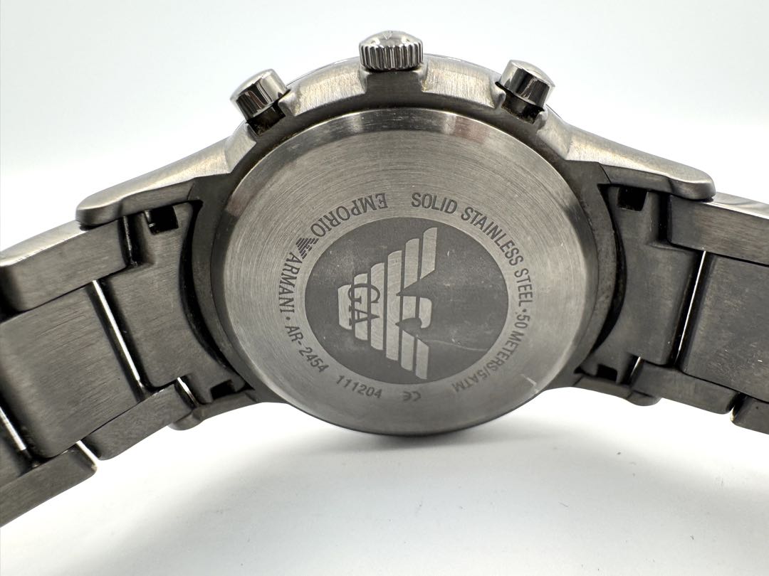 Emporio Armani Analog Quartz Men Chronograph Watch