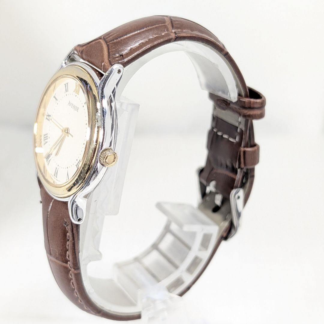 Seiko Avenue Analog Quartz Men Battery & Band Replaced Working Iteml