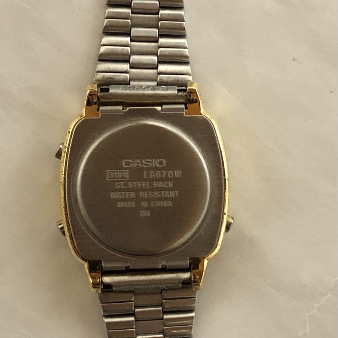 Casio Cheap-Casio LA670W Digital Quartz Men