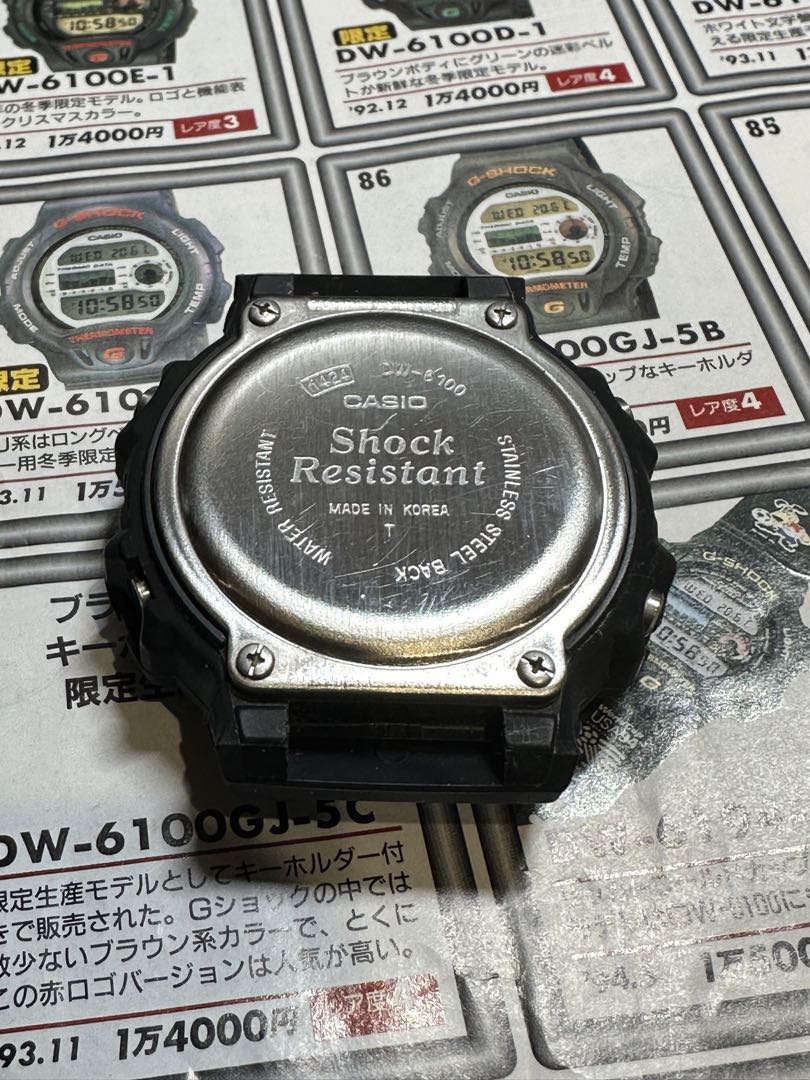 G-shock DW-6100 Digital Quartz Men
