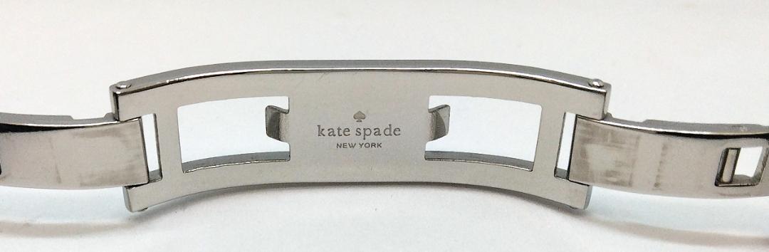 Kate Spade New York Analog Quartz Women ケイト・スペード ニューヨーク ケイトスペード Watch リブカラフリー 中古品 55095