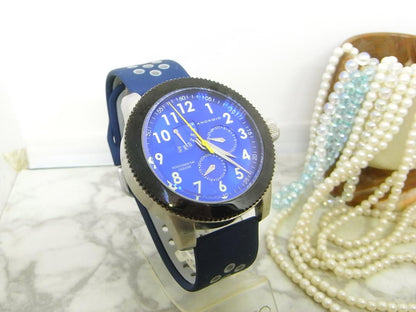 ANDOROID U.S.A Analog Quartz Men Android U.S.A. Retrograde Day-Date Gmt Watch Men'S