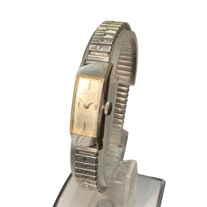 Seiko Fine 1520-3080 Analog Mechanical (Manual) Women Manual Winding Operation Confirmed