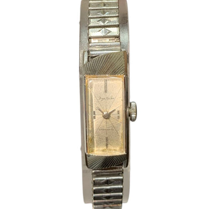 Seiko Fine 1520-3080 Analog Mechanical (Manual) Women Manual Winding Operation Confirmed