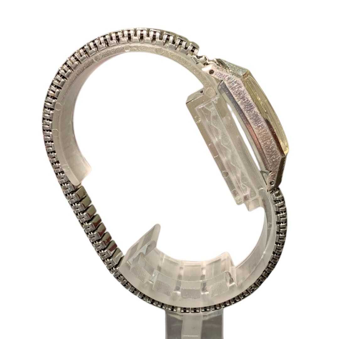 Seiko Fine 1520-3080 Analog Mechanical (Manual) Women Manual Winding Operation Confirmed