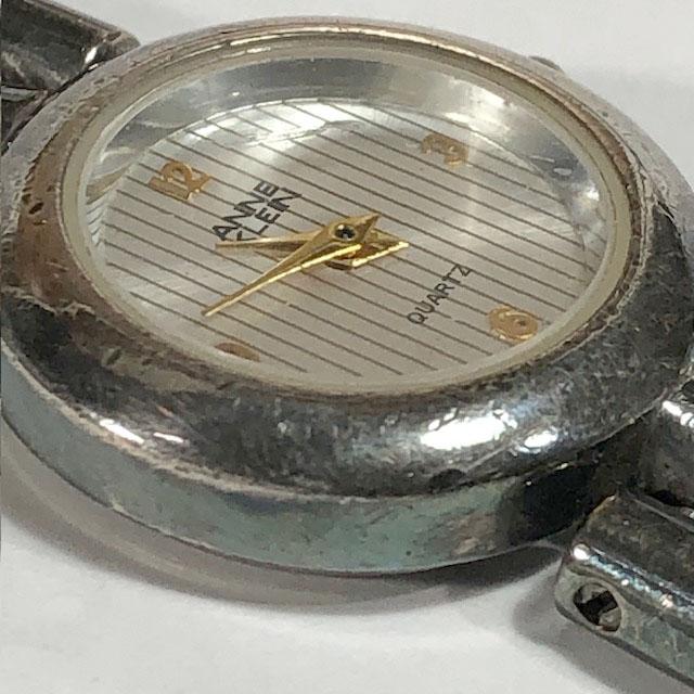 Anne Klein 7372-73 Analog Quartz Women アンネ クライン 希少 アンクライン Womenwatch ライン文字盤 稼働