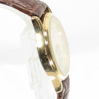 Seiko Avenue Analog Quartz Men Small Seconds Menbattery & Band Replaced Working Item