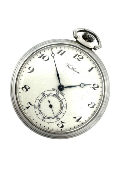 WALTHAM Mechanical Pocket Watch Manual Winding FOR PARTS