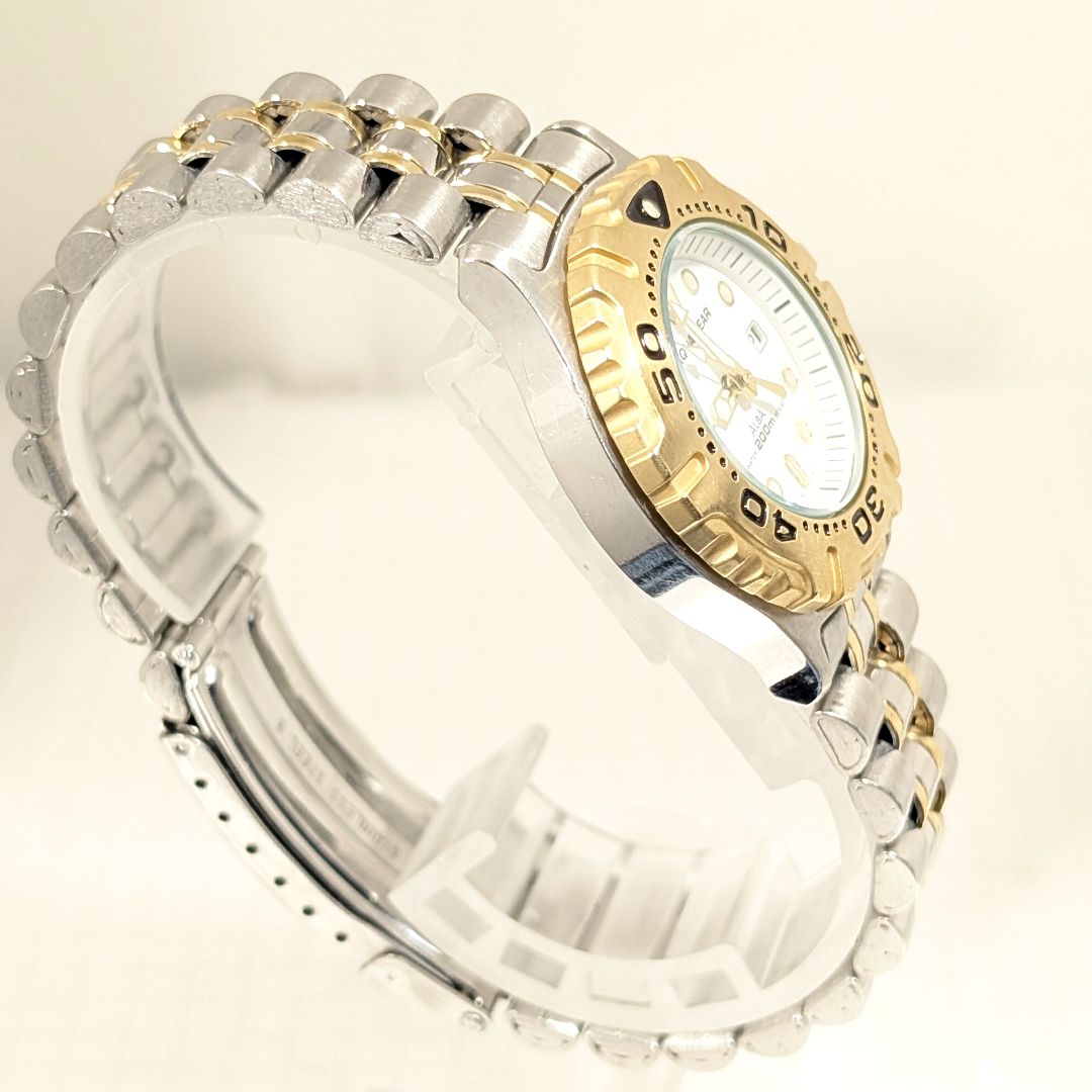 Seiko Alba Aqua Gear Analog Quartz Women Aquagear Battery Replaced Working Item