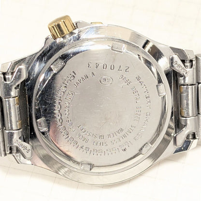 Seiko Alba Aqua Gear Analog Quartz Women Aquagear Battery Replaced Working Item
