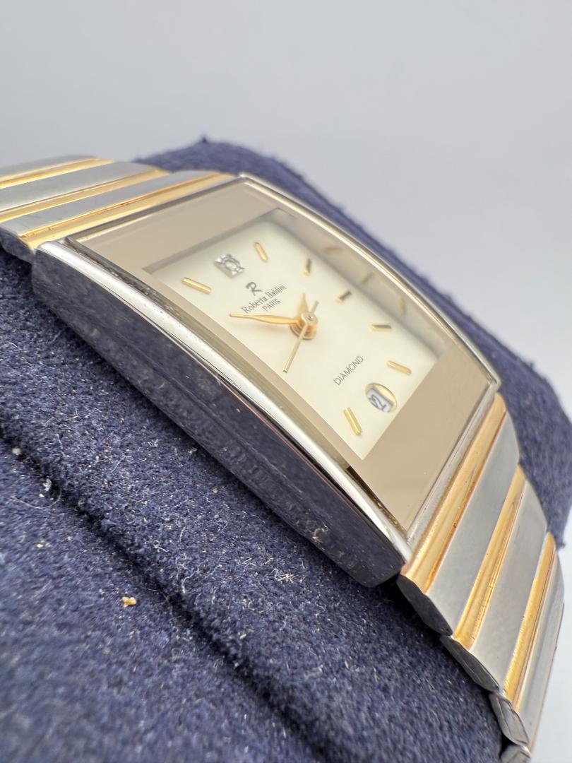 Roberta Baldini Women's Wristwatch 21mm Case Size Gold Tone Band
