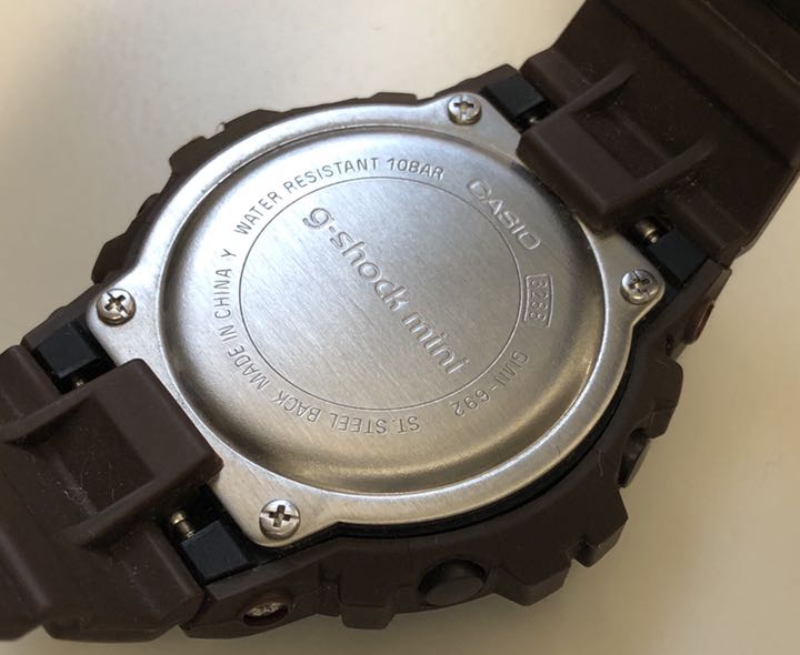 G-Shock Mini GMN-692 Digital Quartz Men ジーショック Casio チョコ ブロンズ 三ツ目 ブラウン 茶