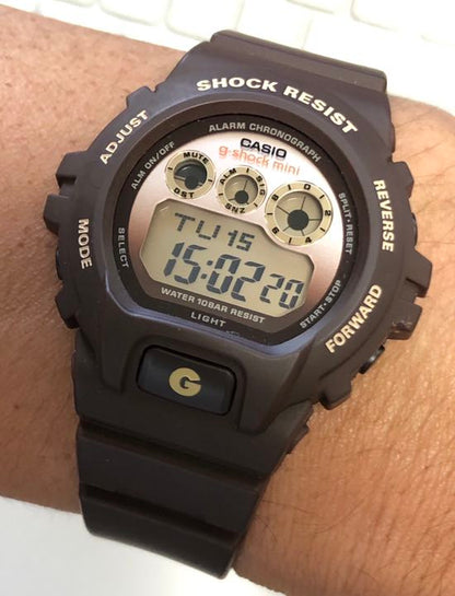 G-Shock Mini GMN-692 Digital Quartz Men ジーショック Casio チョコ ブロンズ 三ツ目 ブラウン 茶