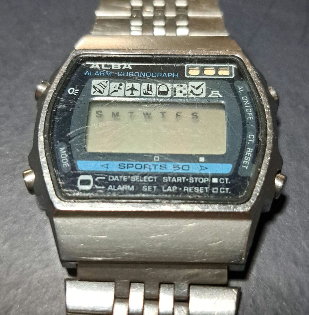 Seiko Alba Digital Quartz Men