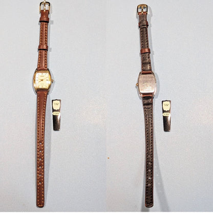 Seiko Lucent Analog Quartz Women Battery & Band Replaced Working Item