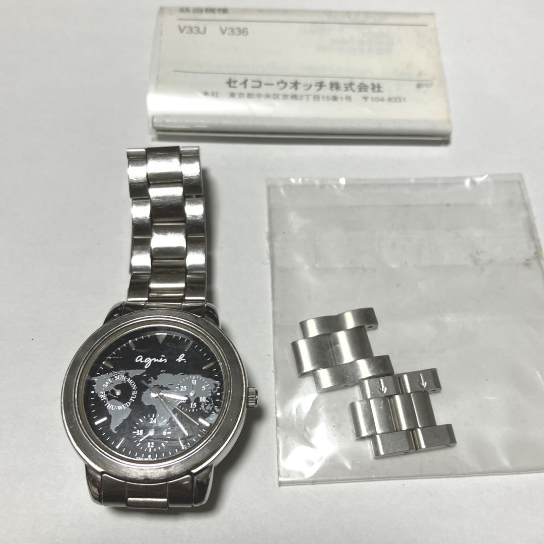 Agnes B. V33J-0010 Analog Quartz Women