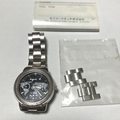 Agnes B. V33J-0010 Analog Quartz Women