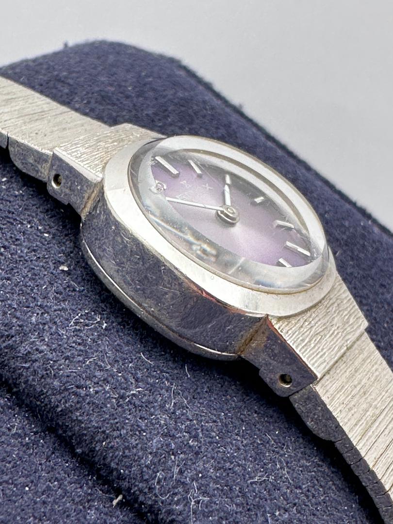 Edox Vintage Ladies Watch 20033 Analog Mechanical (Manual) Women Wristwatch - 18Mm Case, Hand-Wound