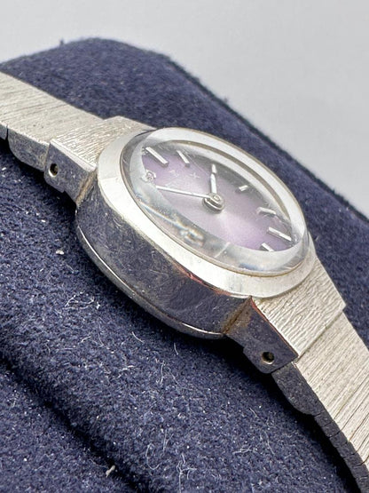 Edox Vintage Ladies Watch 20033 Analog Mechanical (Manual) Women Wristwatch - 18Mm Case, Hand-Wound