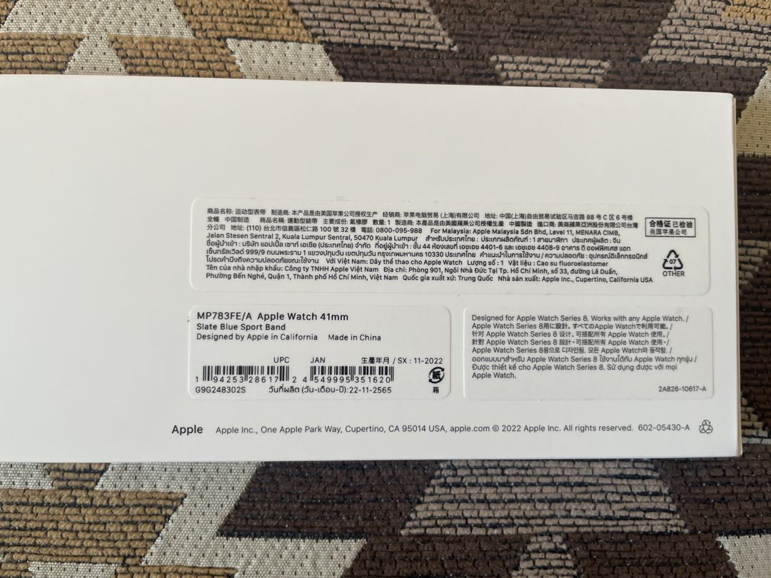 Apple Watch Analog Quartz Men