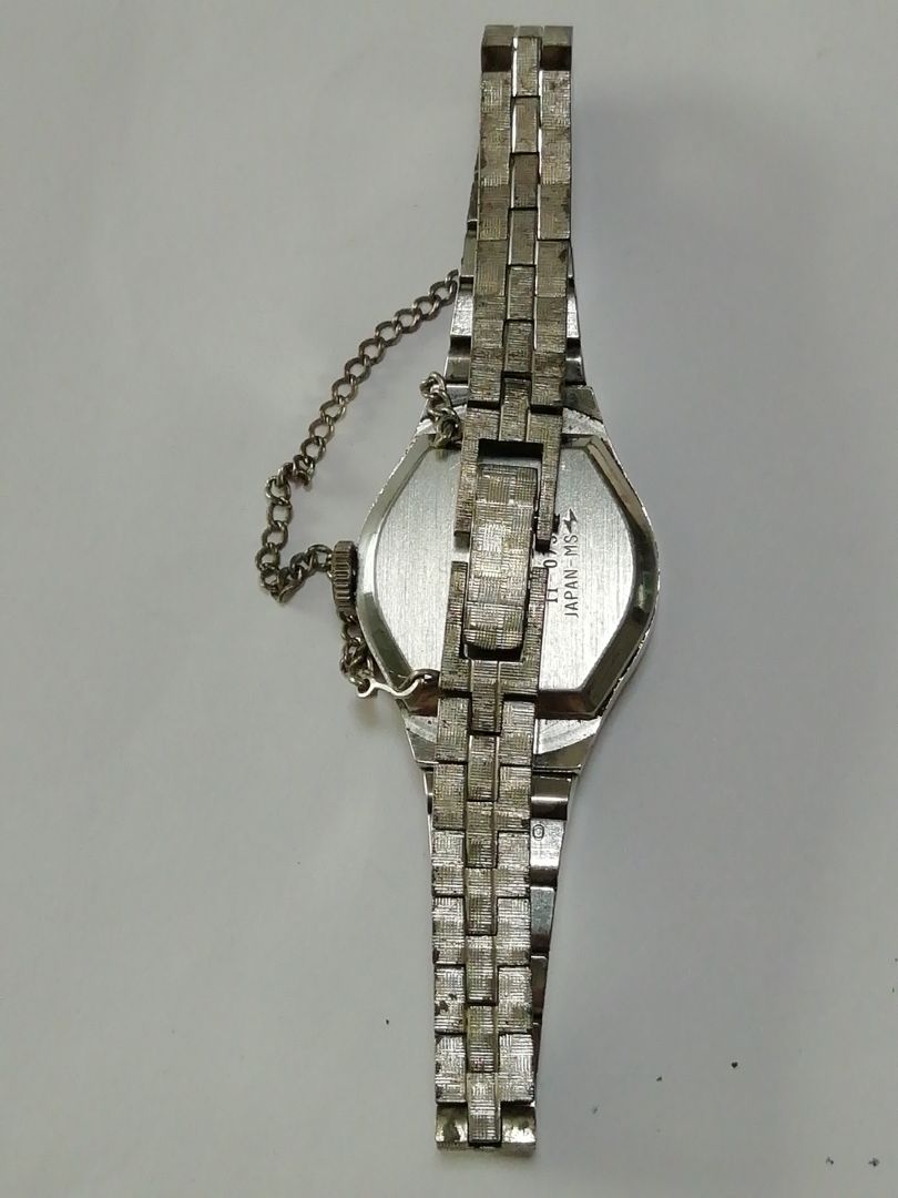 Seiko SALVIA 11-0370 Analog Mechanical (Manual) Women Watch Solar 21Jewels Manual Winding Bracelet Type Working Item