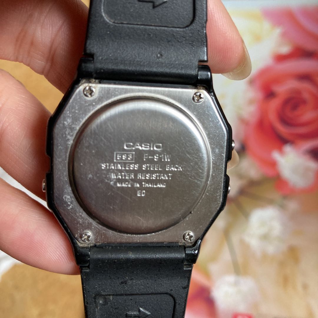 Casio F-91W Digital Mechanical (Manual) Men