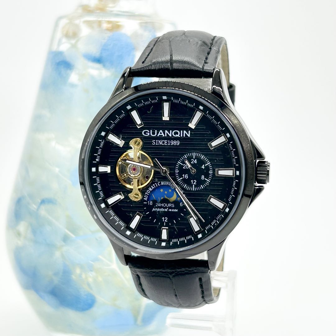 Guanqin 8200-S047935 Analog Mechanical (Automatic) Men Chronograph Automatic Watch
