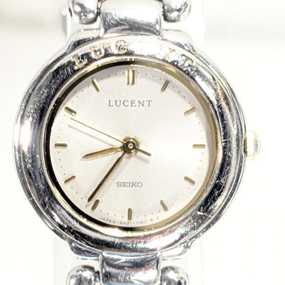 Seiko Lucent Analog Quartz Women Battery Replaced Working Item